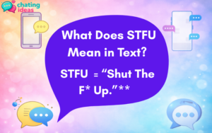 what does stfu mean in text