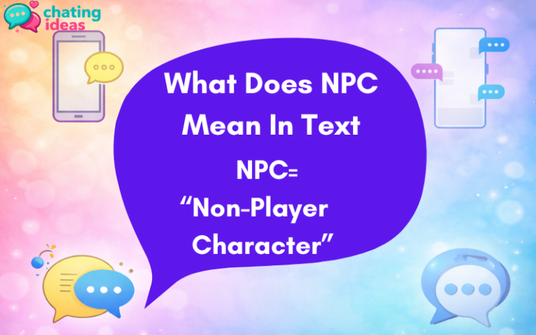 what does npc mean in text