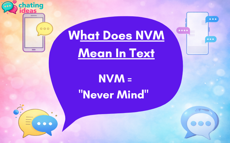what does nvm mean in text