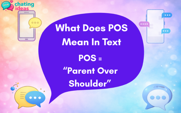 What Does POS Mean in Text