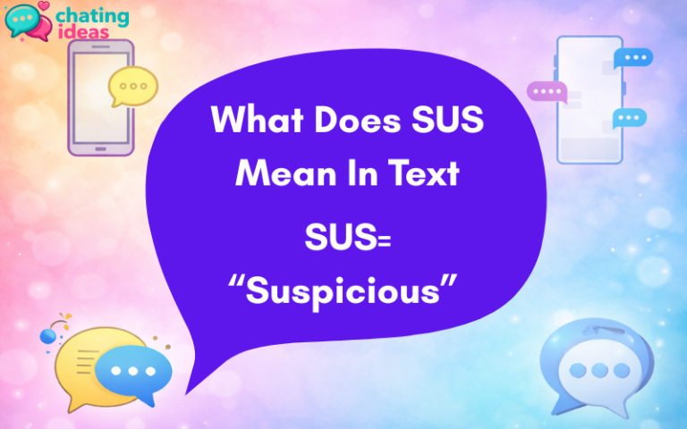 what does sus mean in text