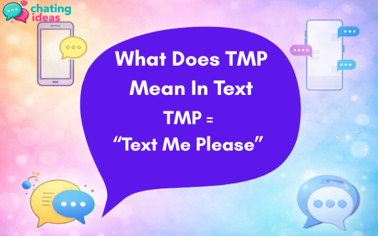 what does tmp mean in text